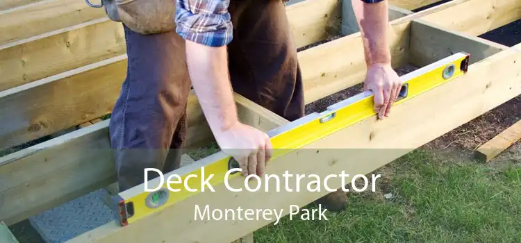 Deck Contractor Monterey Park