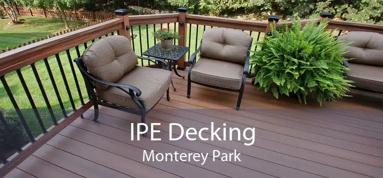 IPE Decking Monterey Park