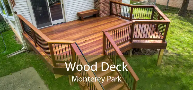 Wood Deck Monterey Park