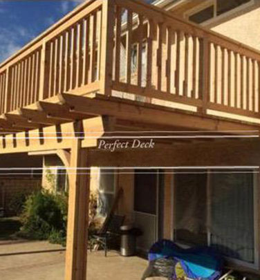 Decking in Monterey Park