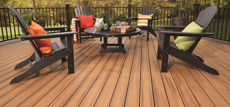 Black TREX Decking in Monterey Park, CA